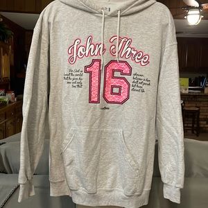 Fruit of the Loom Light Source Spiritual Sweatshirt Hoodie Size XL